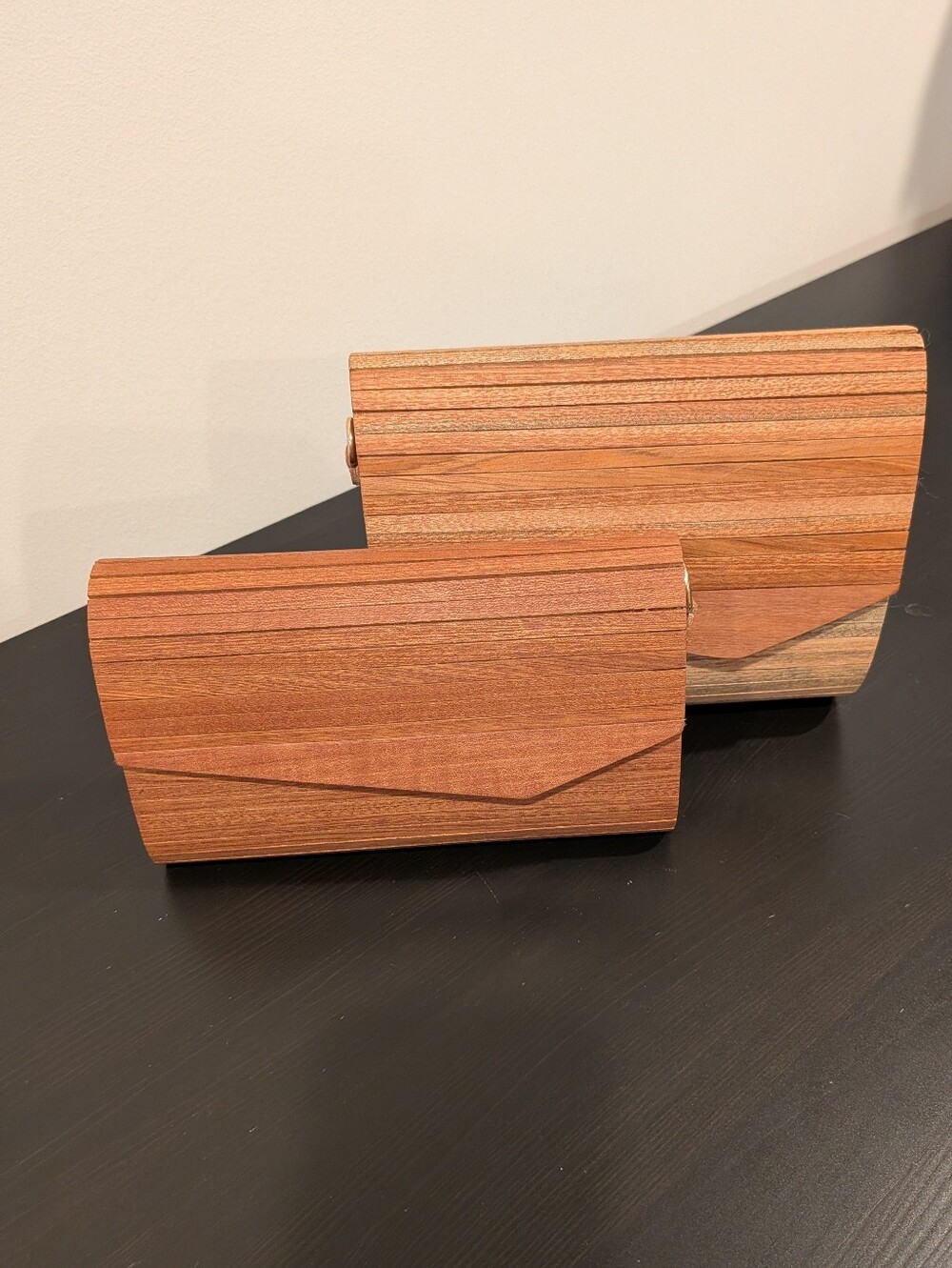 Small Wooden Clutch